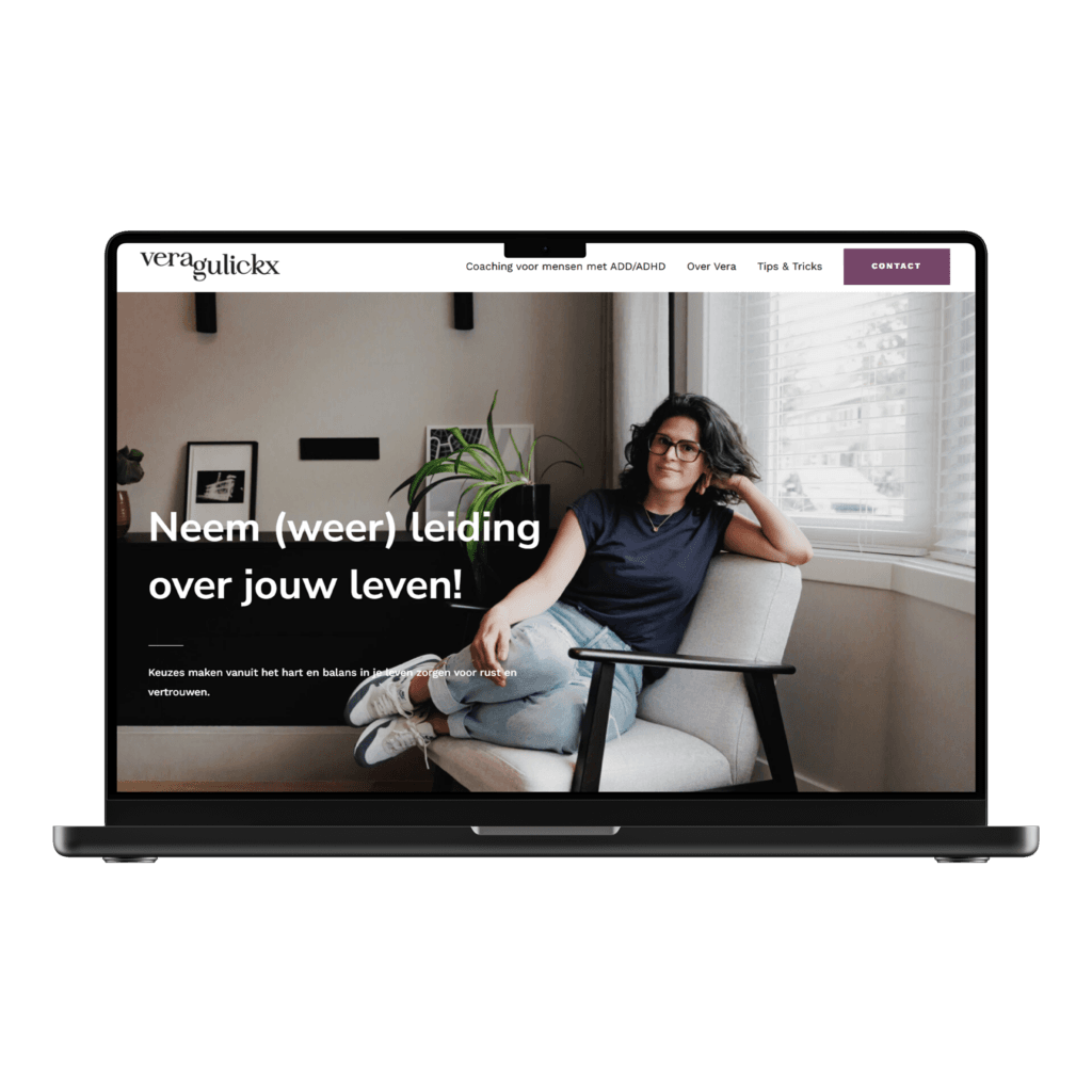 Vera Gulickx website redesign